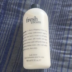 Philosophy Fresh Cream Body Lotion - White with Black Cap